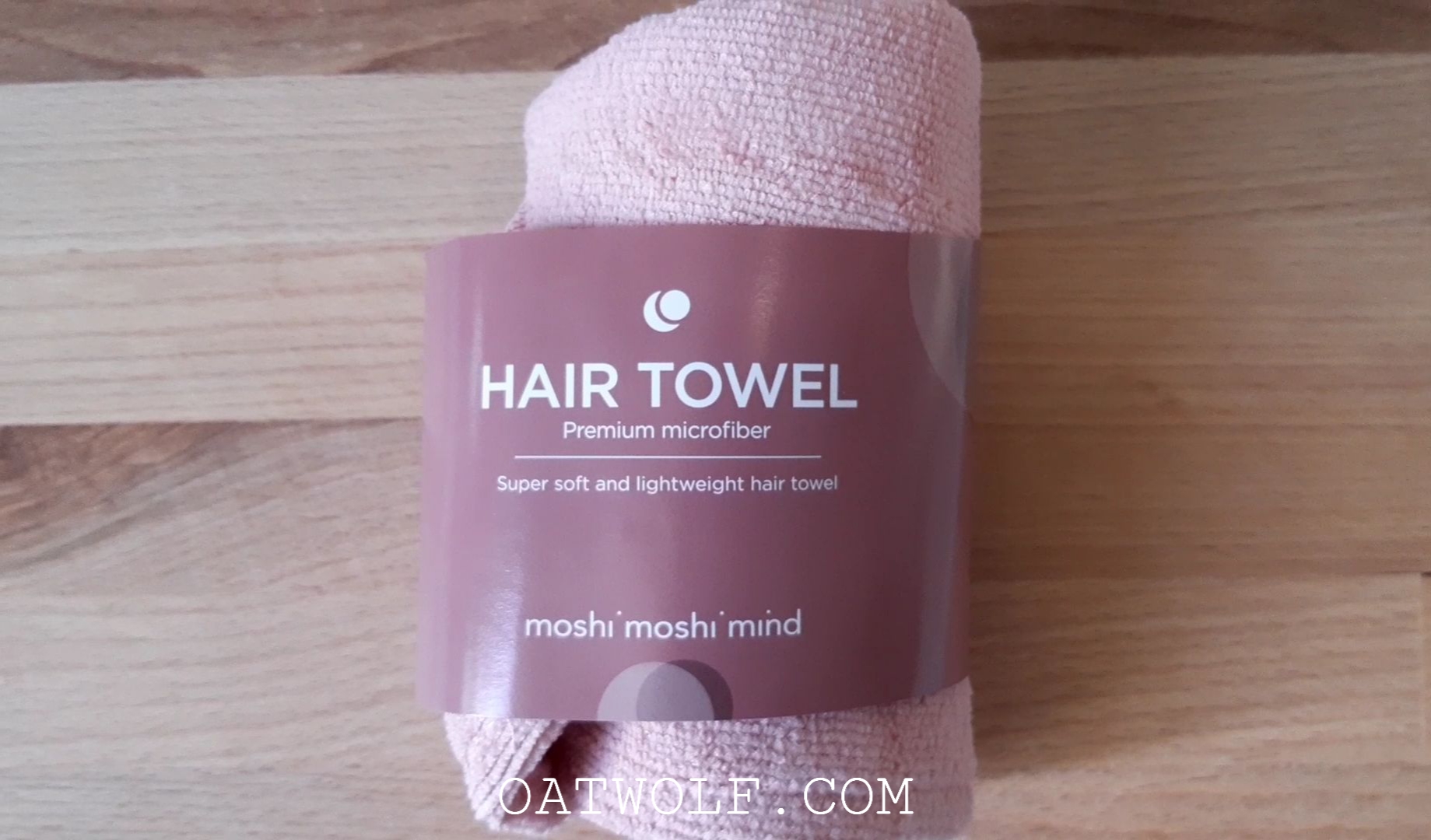 Moshi moshi mind hair towel 